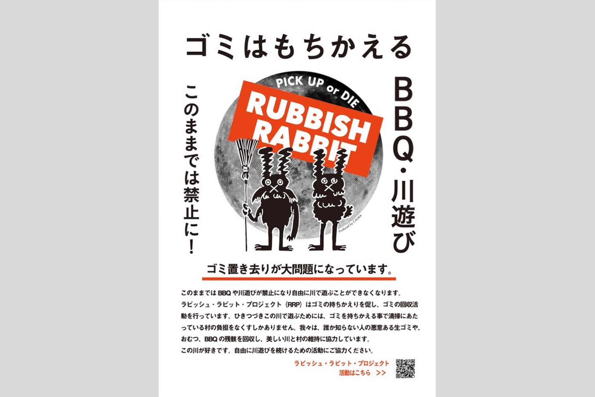 ラビッシュラビットプロジェクトに参加いただきありがとうございます。