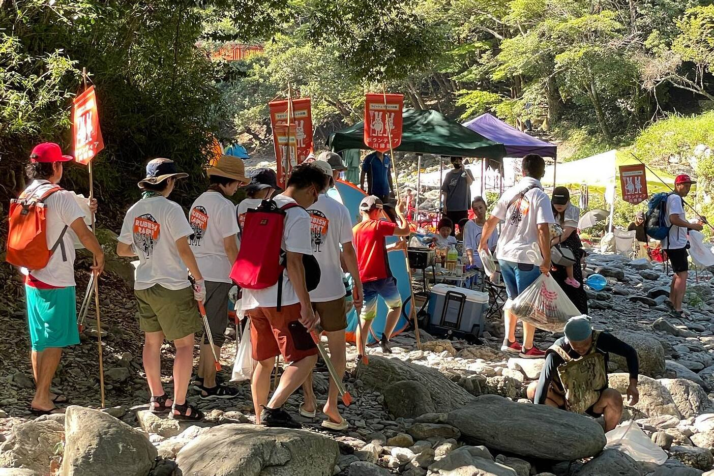 #ラビッシュラビット #ラビラビ #東吉野観光 #ゴミ拾い活動 #価値を変える