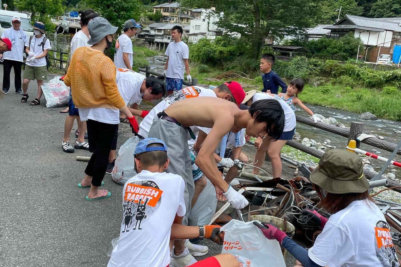 #ラビッシュラビット #ラビラビ #東吉野観光 #ゴミ拾い活動 #価値を変える